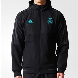 Real Madrid black adidas jacket